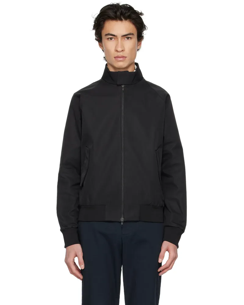 NN 07 Black Dawson 1430 Bomber Jacket Black