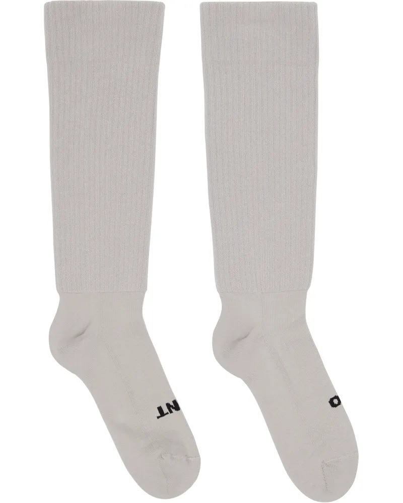 Rick Owens Off-White Hollywood 'So Cunt' Socks 4109