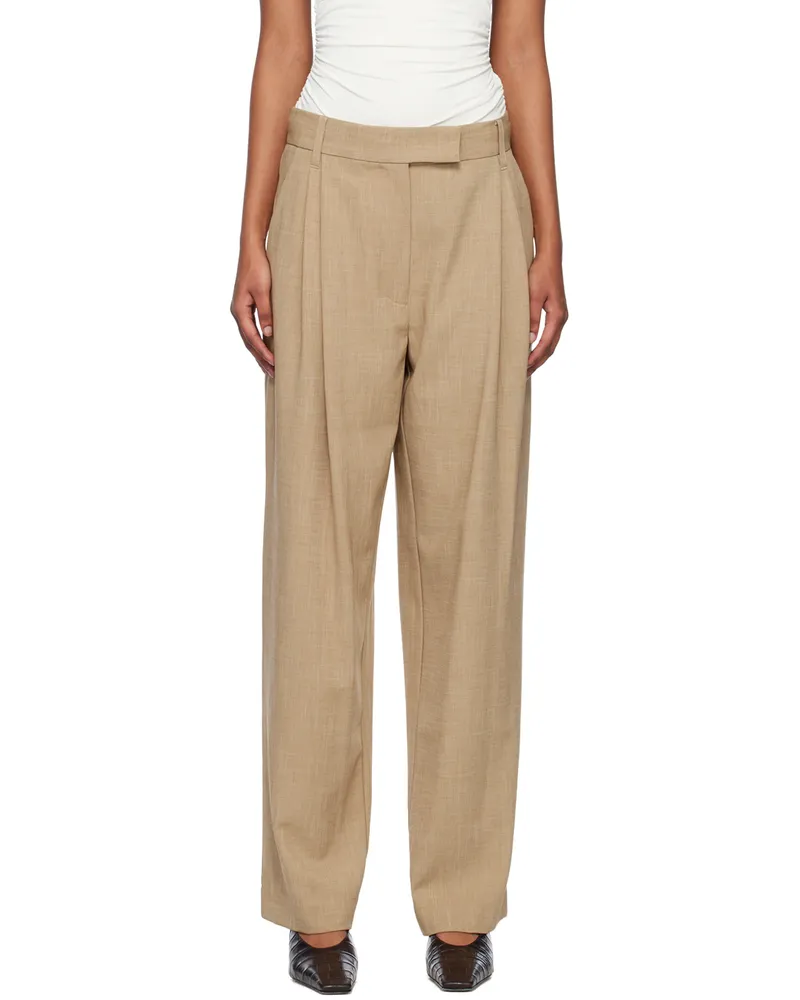 camilla and marc Tan Fernando Trousers Flax