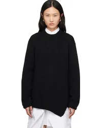 Comme des Garçons Black Crewneck Sweater Black