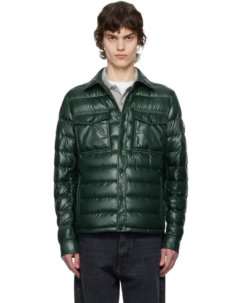 Moncler Green Chambly Down Jacket 86g