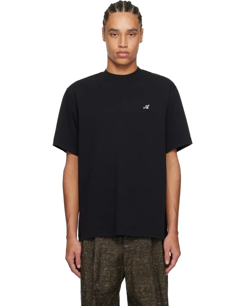 Axel Arigato Black Signature T-shirt Black