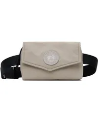 Canada Goose Gray Mini Waist Pack Belt Bag Limestone