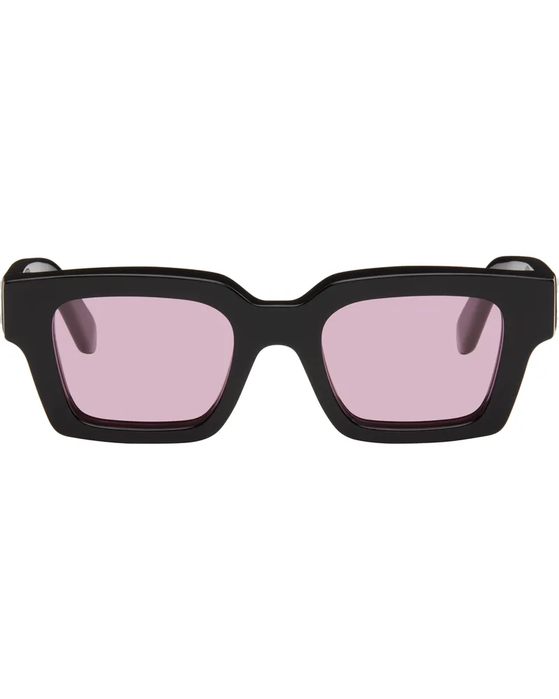 OFF-WHITE Black & Pink Virgil Sunglasses Black