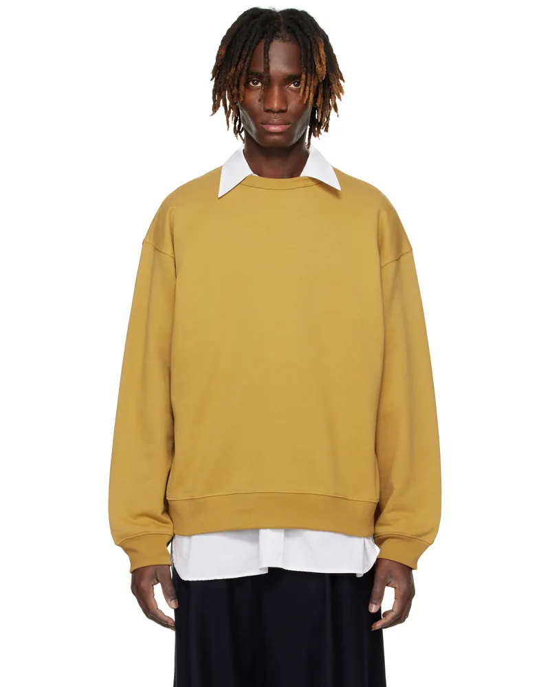Dries van Noten Tan Dropped Shoulders Sweatshirt 205