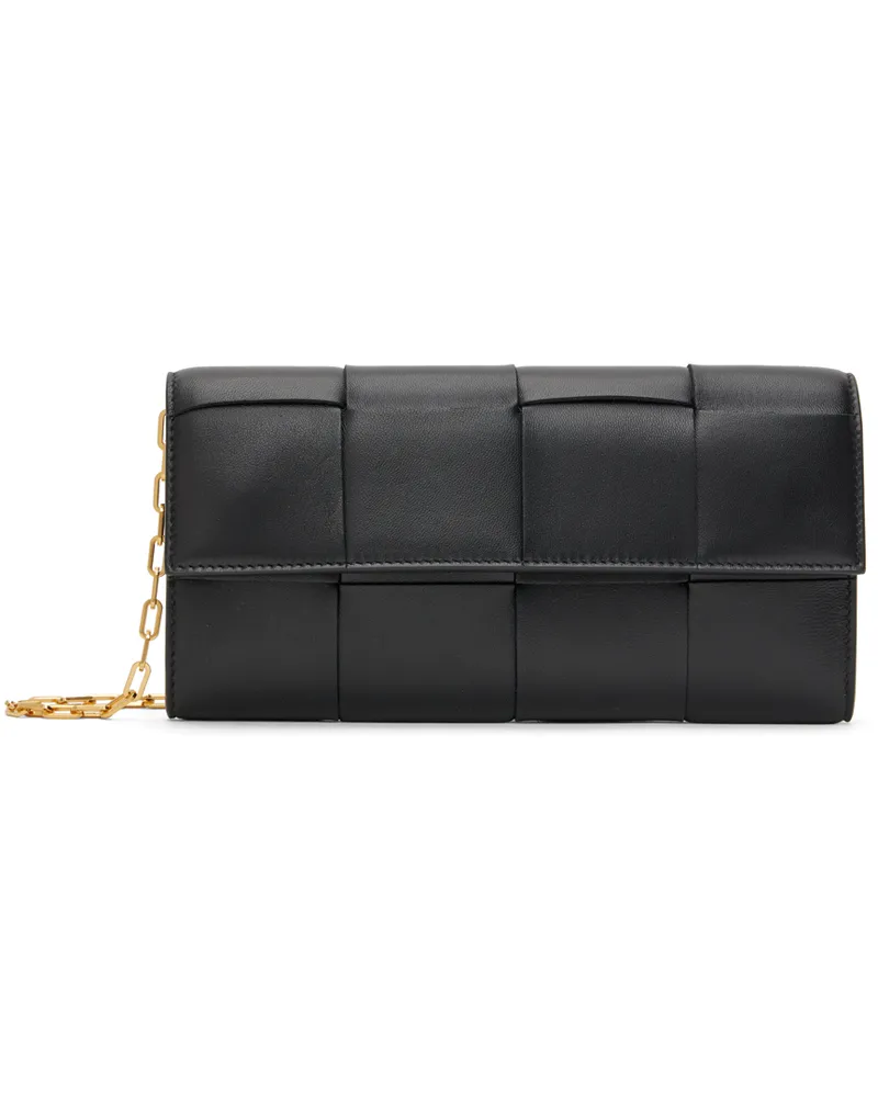 Bottega Veneta Black Cassette Bag 8425