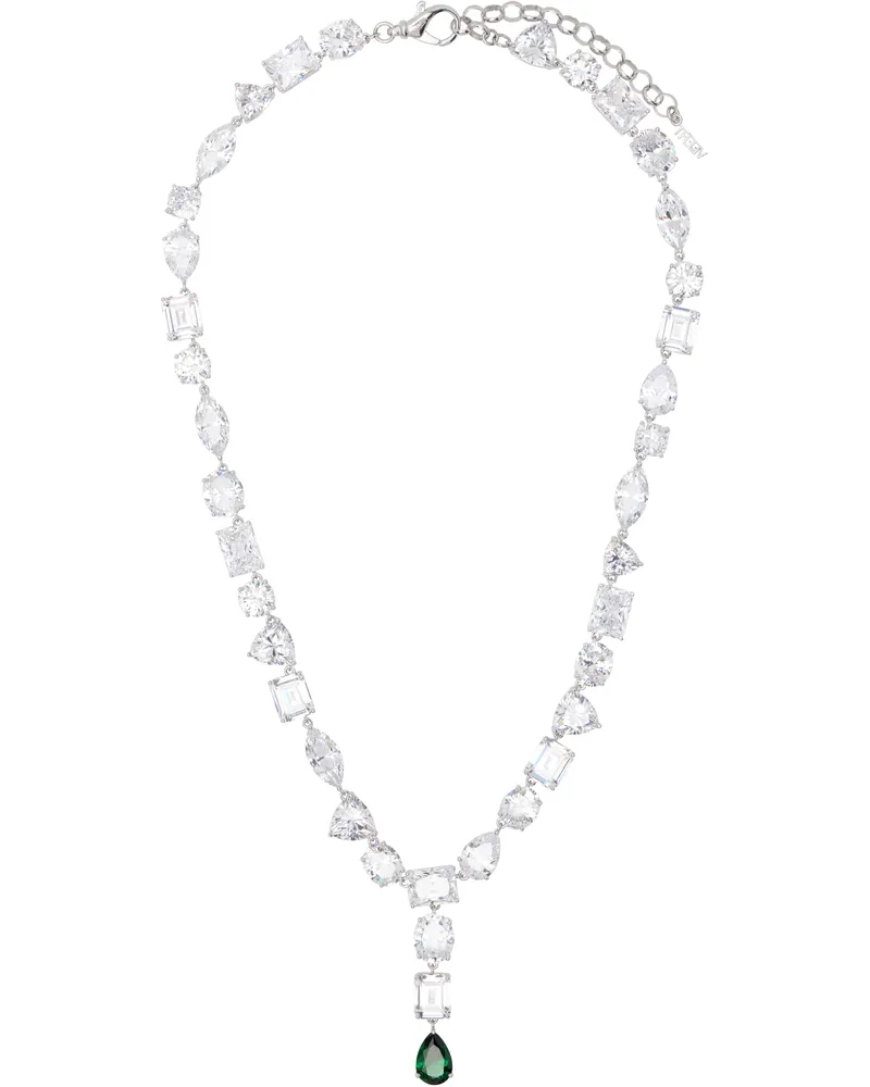 VEERT The Regal Drop' Necklace Silver