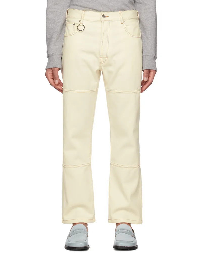 Études Studio Off-White Corner Jeans Off