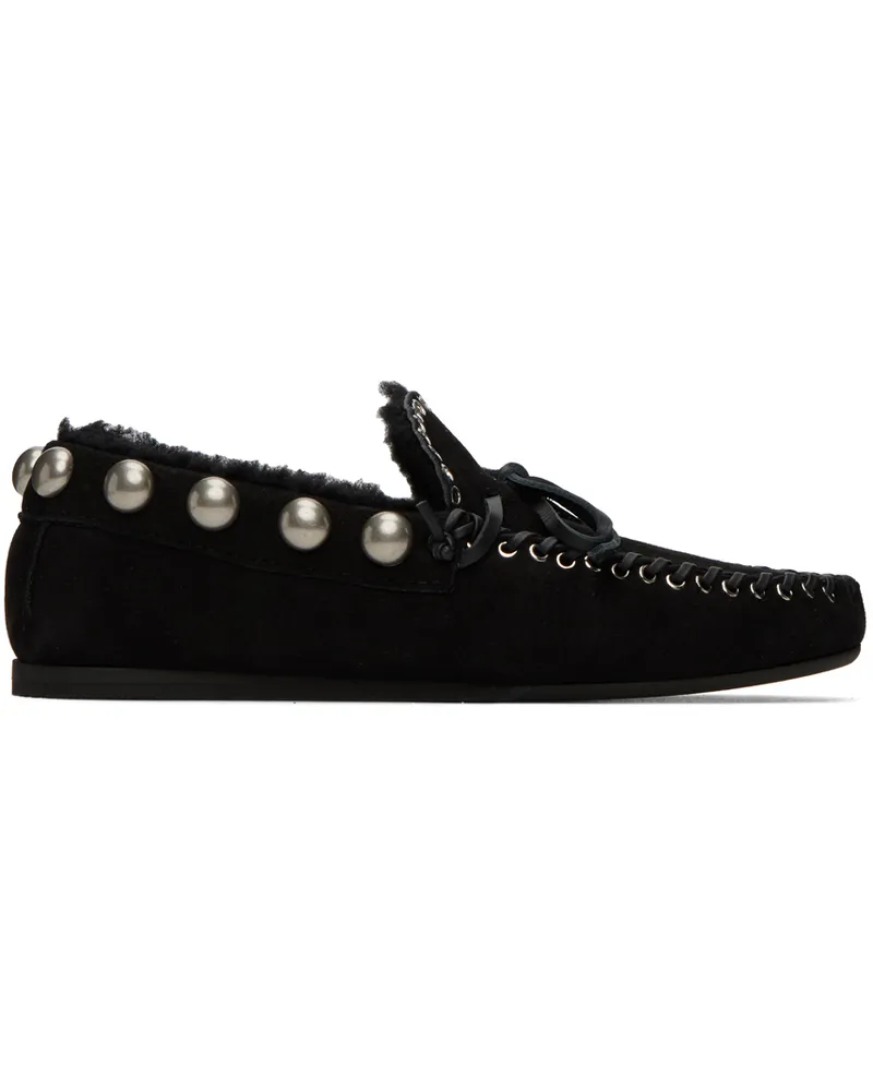 Isabel Marant Black Faomee Loafers 01bk