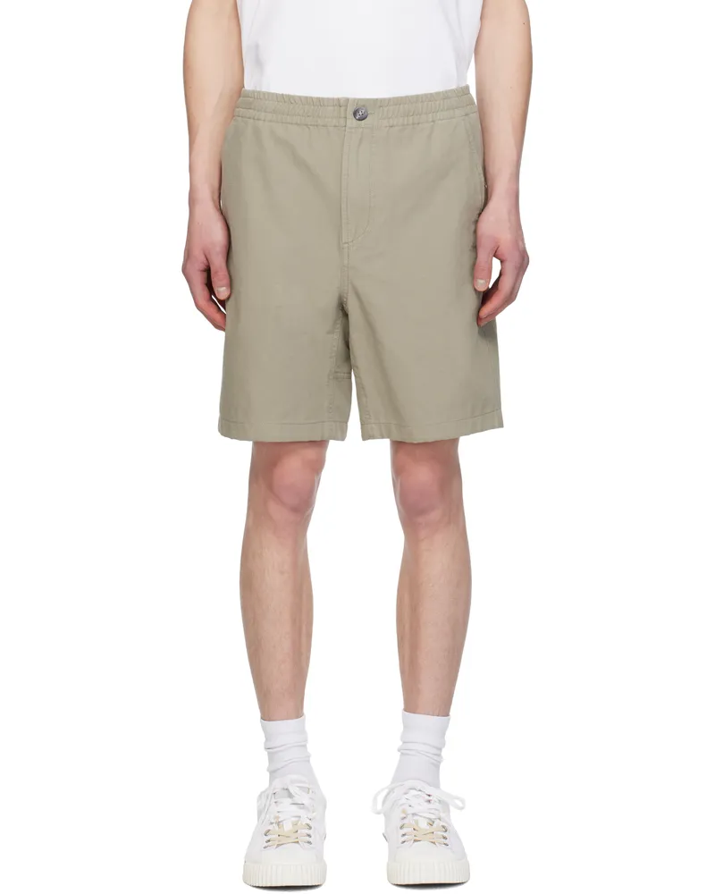 A.P.C. Khaki Norris Shorts Kae