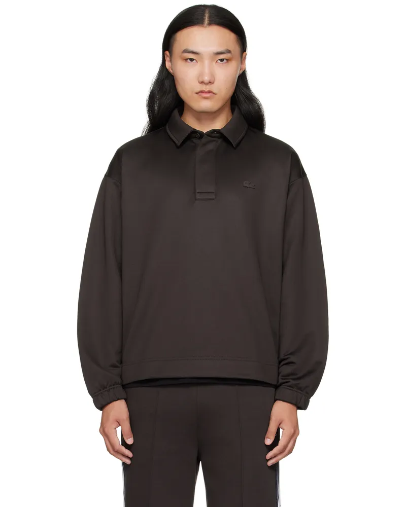 Lacoste Brown Tier 0-1 Polo Port