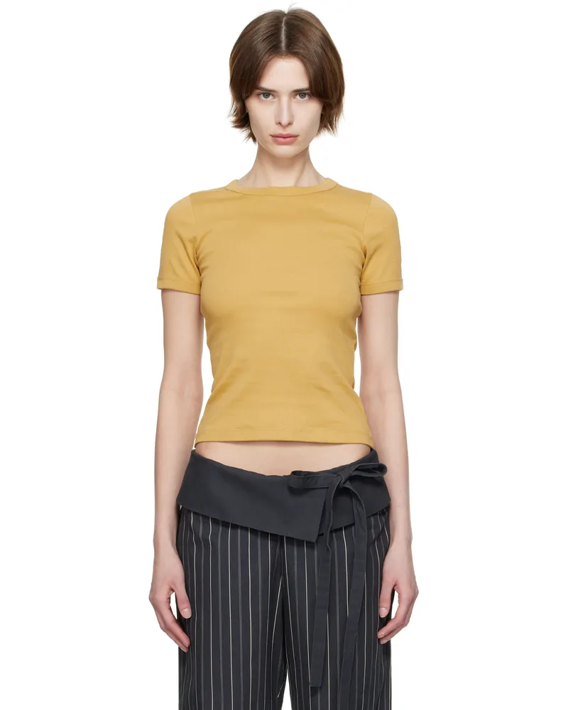 Flore Flore Yellow Car T-shirt Tan