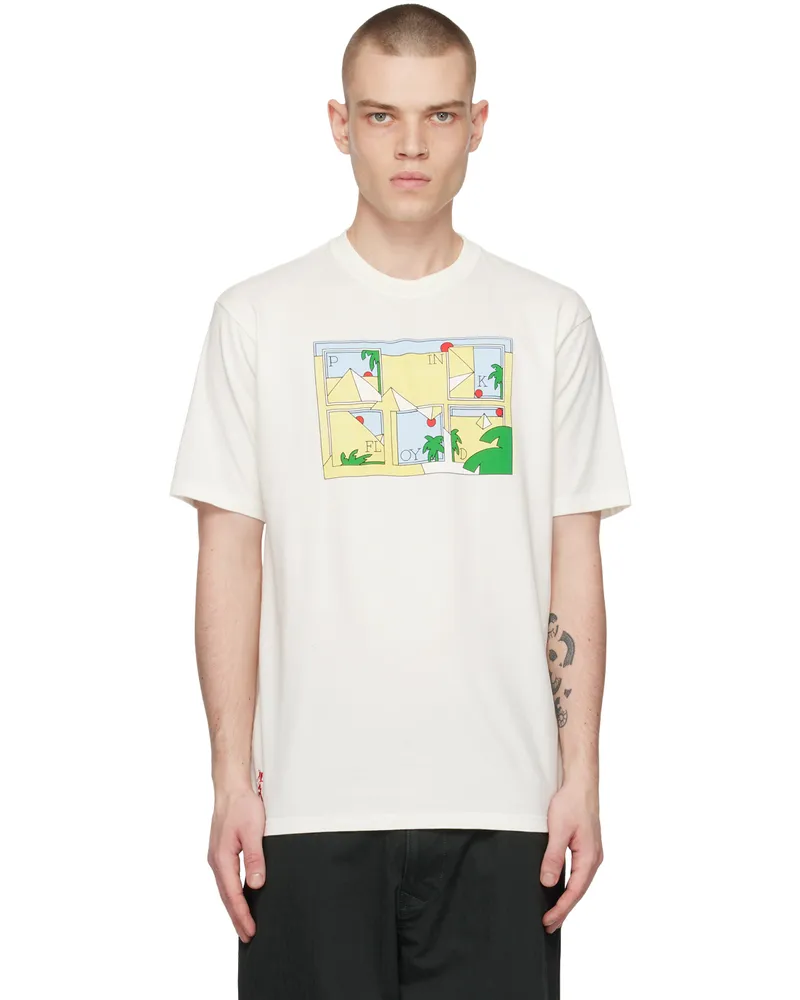 Undercover Off-White Printed T-Shirt Ivory