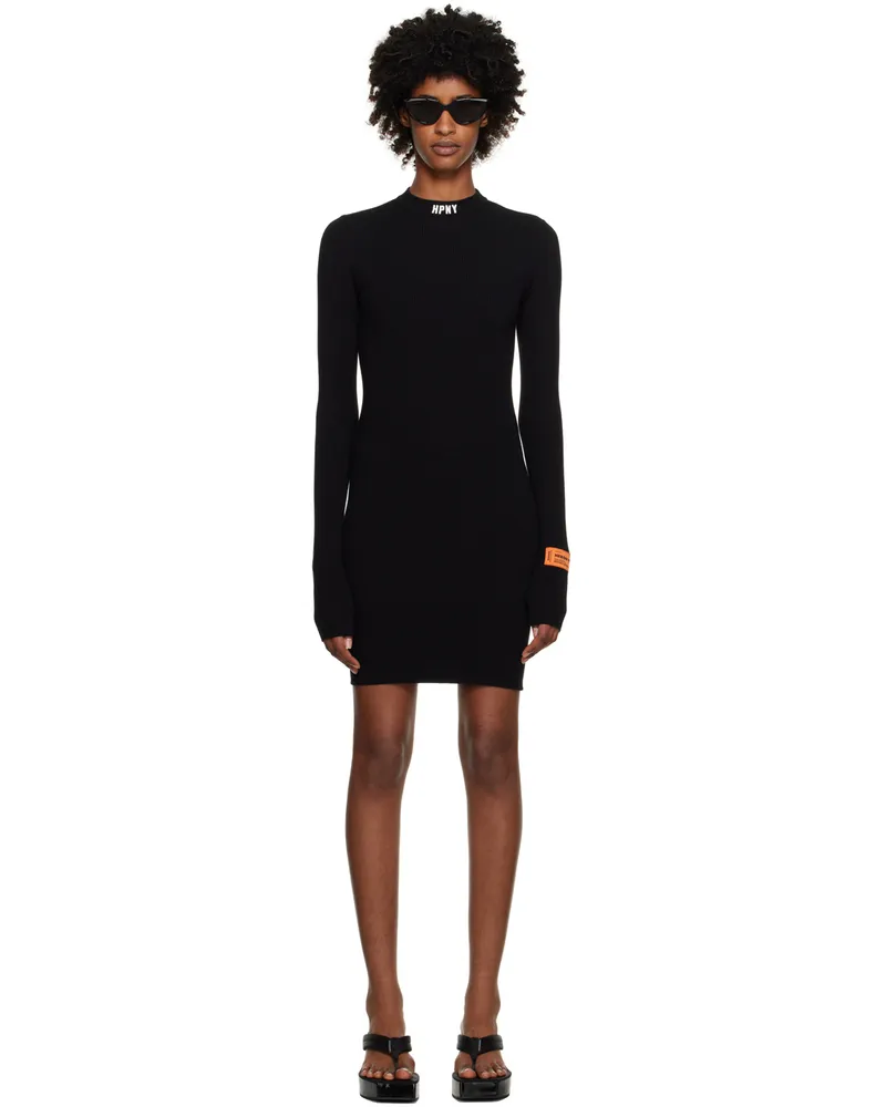 Heron Preston Black 'HPNY' Minidress Black