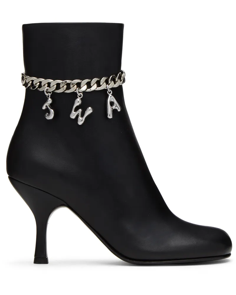 J.W.Anderson Black Charm Boots 001