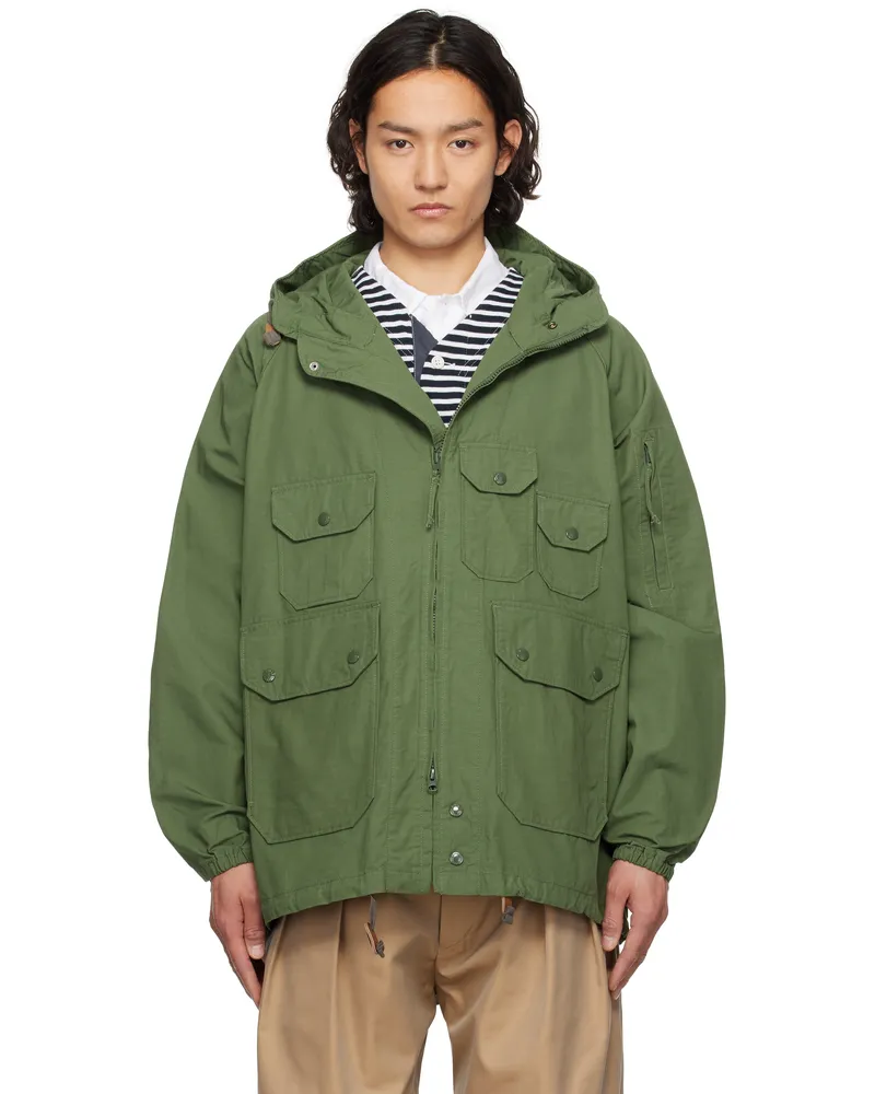 Engineered Garments Khaki Atlantic Parka Ct010