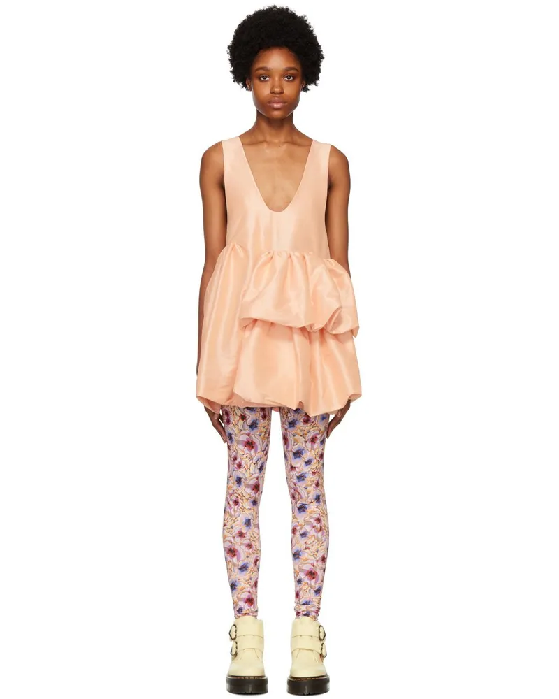 Kika Vargas Pink Nono Minidress Pale