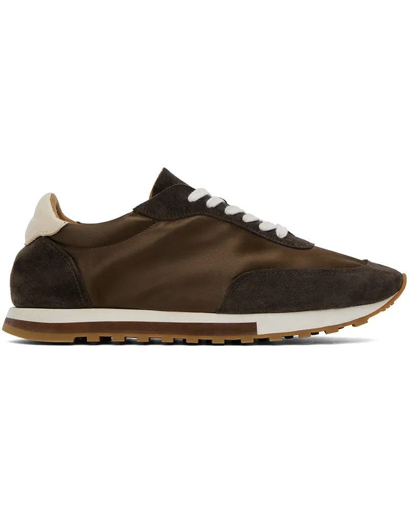 The Row Brown Owen Sneakers Brown