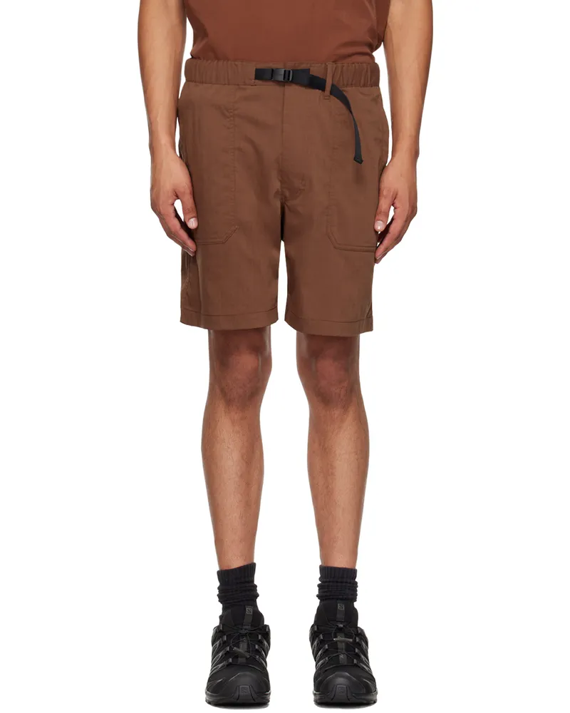 Nanga Brown Field Shorts Brown