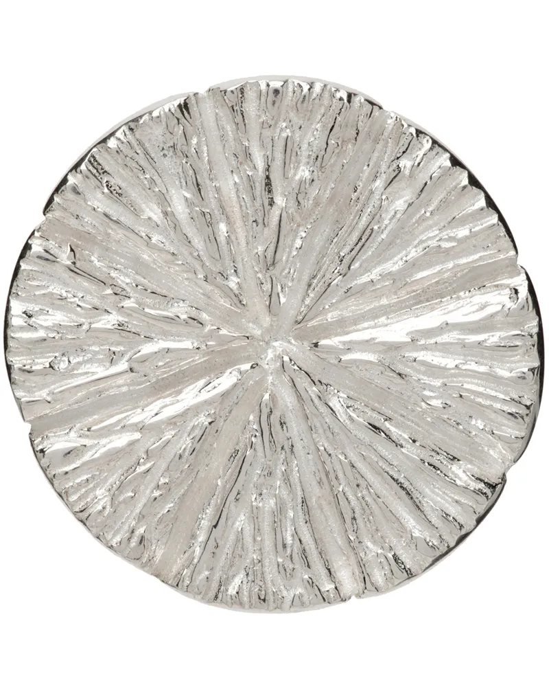 BLEUE BURNHAM SSENSE Exclusive Silver Citrus Cufflink Silver