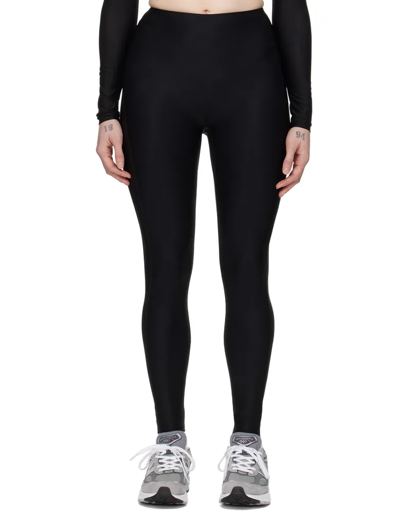 Wolford Black Active Flow Leggings 7005