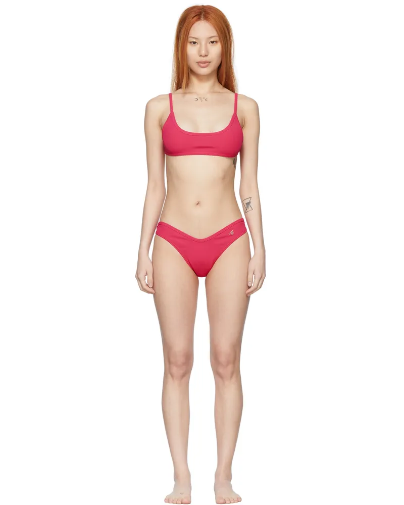 ATTICO Pink Nylon Bikini 008
