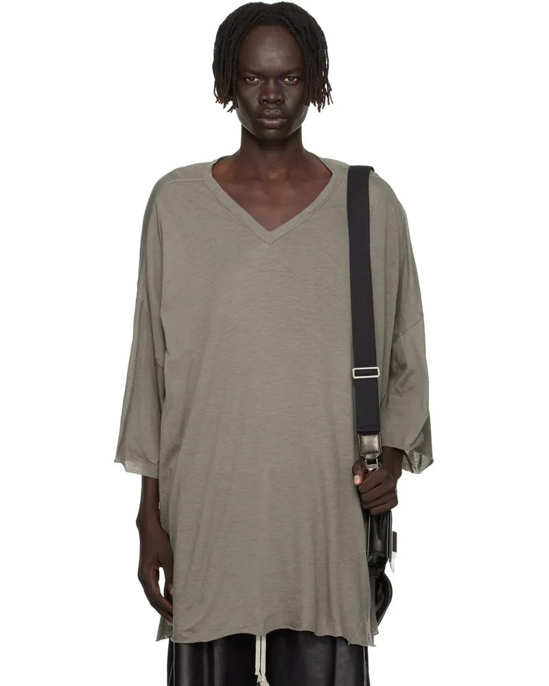 Rick Owens Gray Concordians V Tommy T-shirt 34
