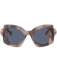 J.W.Anderson SSENSE Exclusive Pink Twister Sunglasses Pink