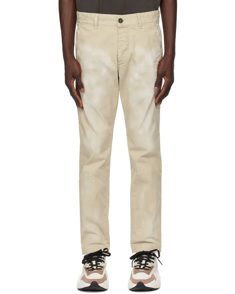 Dsquared2 Beige Cool Guy Jeans 806