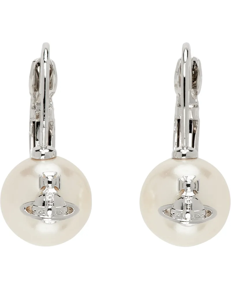 Vivienne Westwood Silver Gia Drop Earrings Ss22-p103