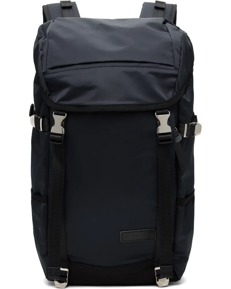 MASTER PIECE Navy Lightning Flap Backpack Navy
