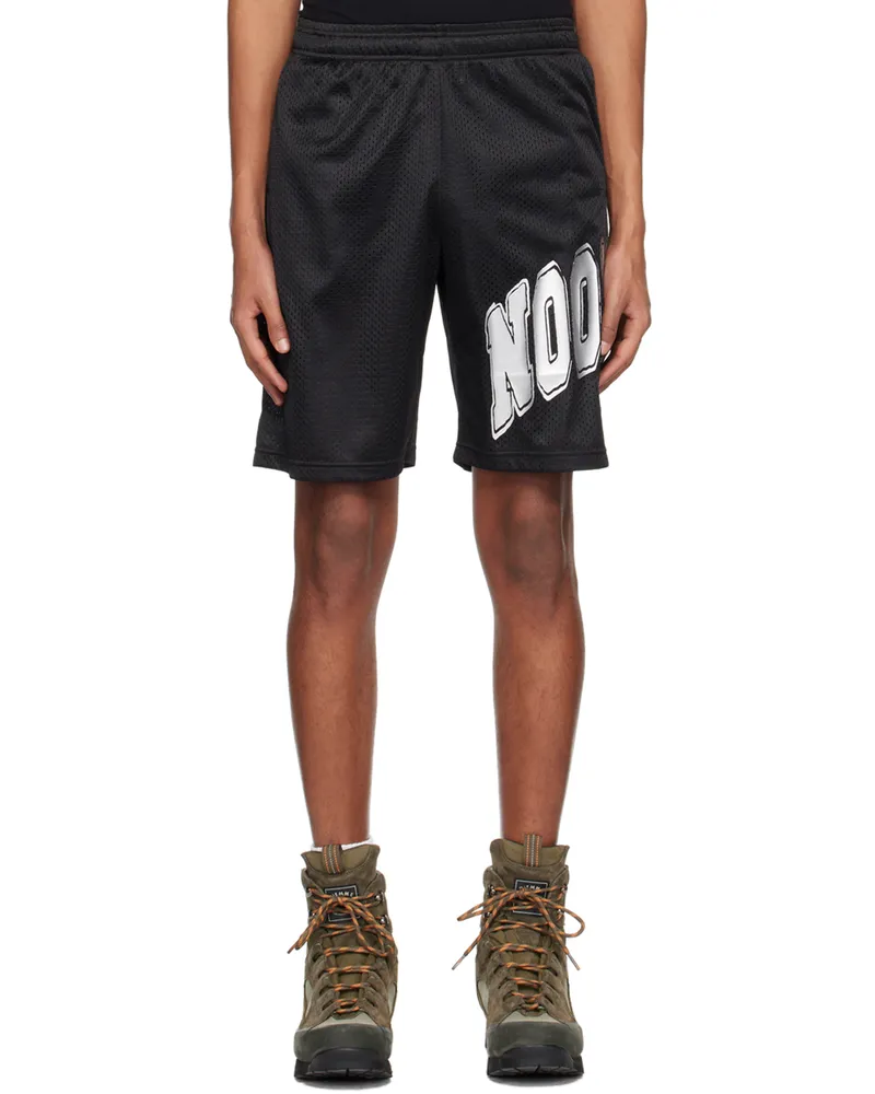 Noon Goons Black Halfcourt Shorts Black
