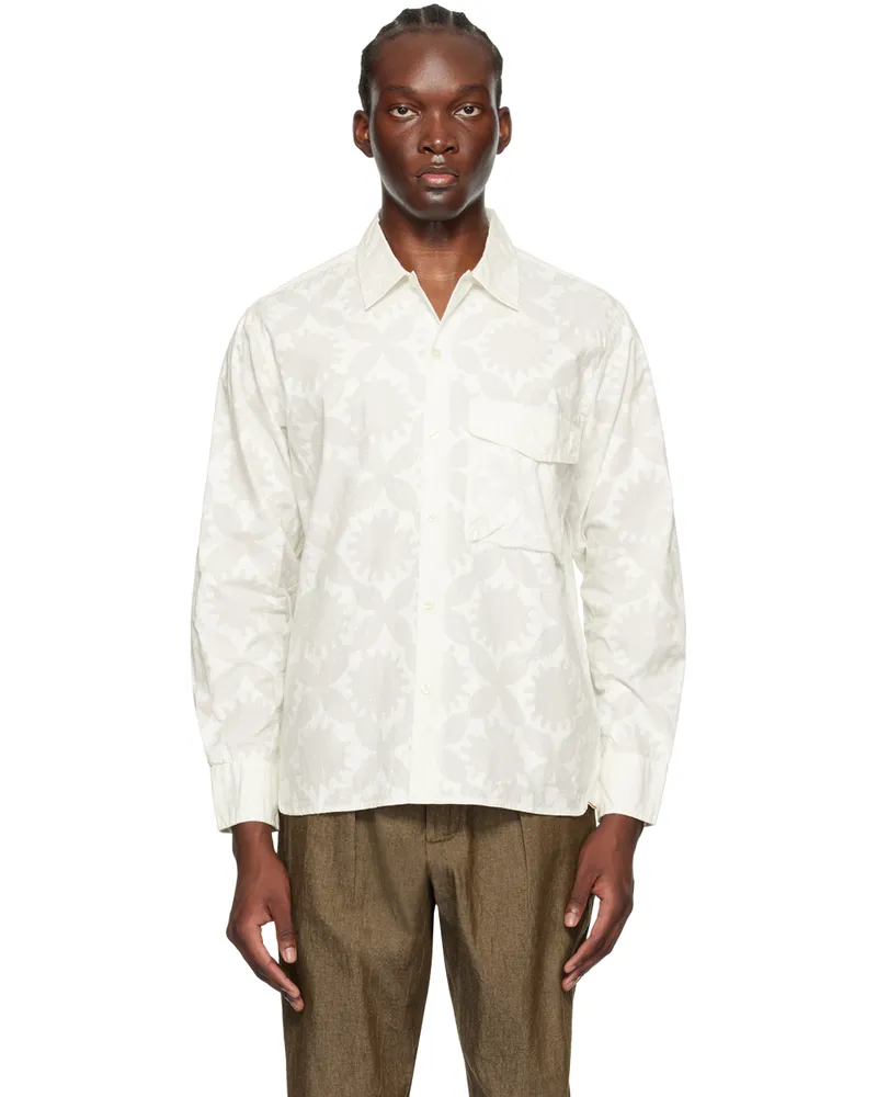 Universal Works Off-White Field Shirt Ecru