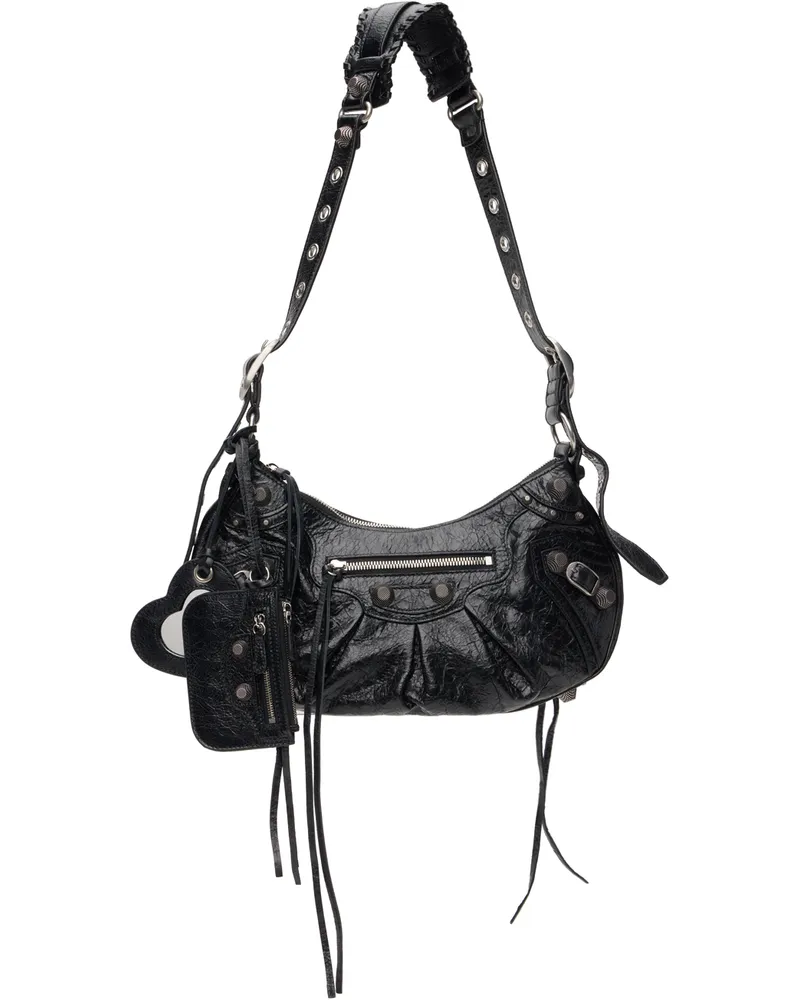 Balenciaga Black Small 'Le Cagole' Bag 1000