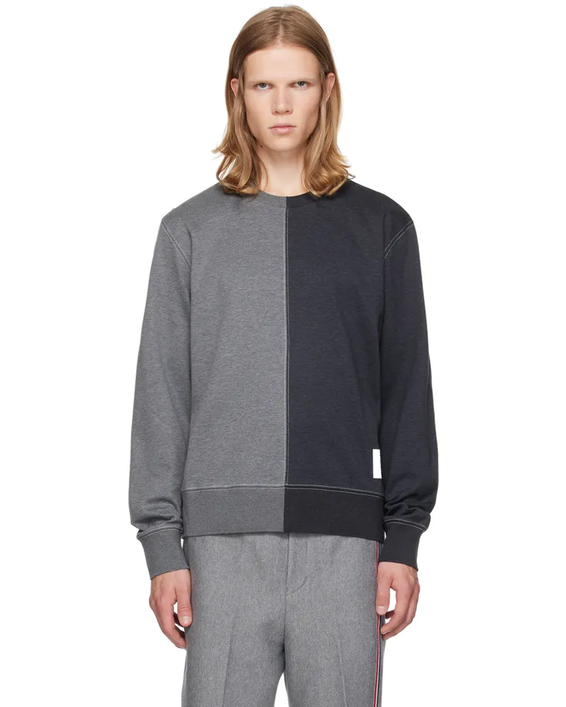 Thom Browne Gray Funmix Sweatshirt 997