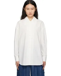 YMC White Lena Shirt 10-white