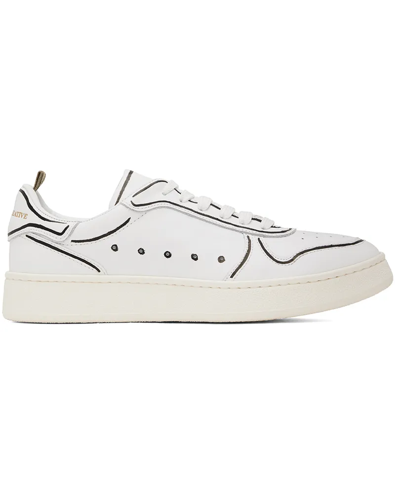 Officine Creative Italia White Mower 008 Sneakers F.do