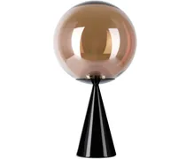 Copper & Black Globe Fat Table Lamp