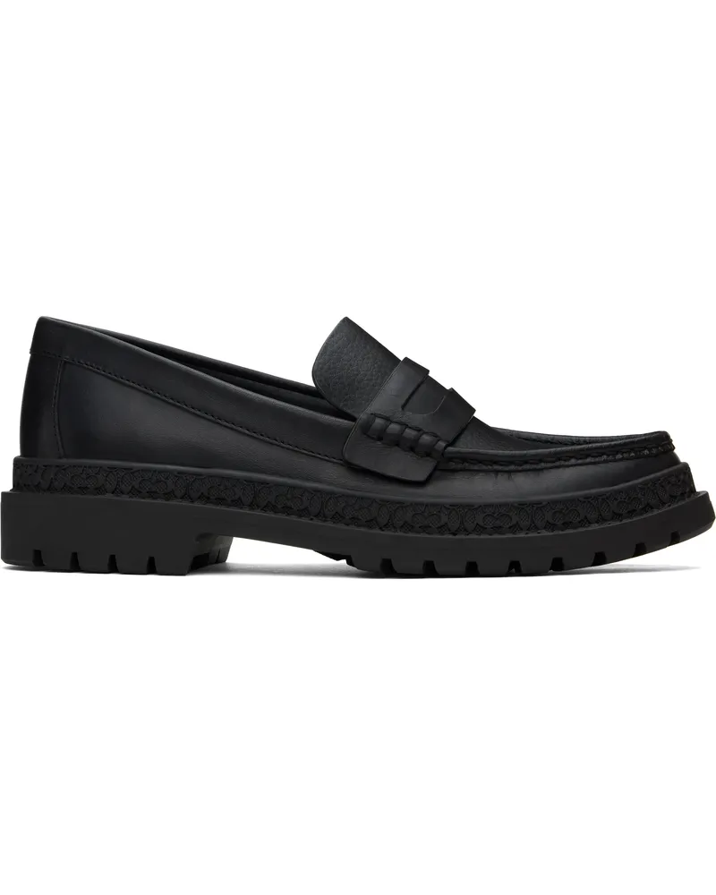 Coach Black Cooper Loafers Black