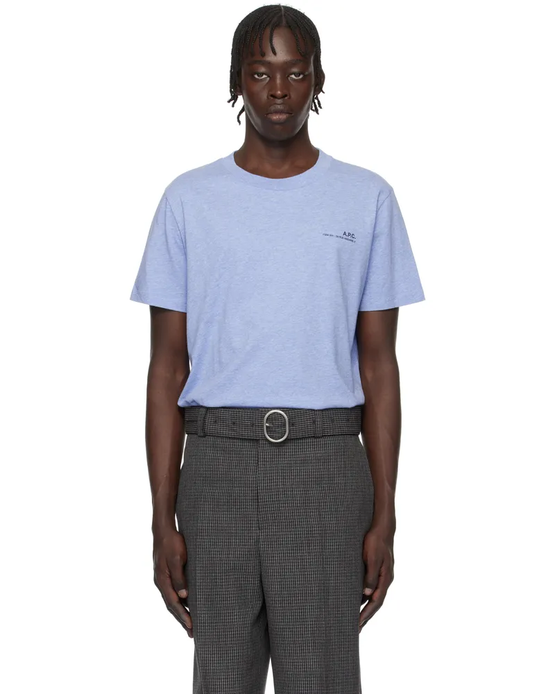 A.P.C. Blue Standard Item T-shirt Pik