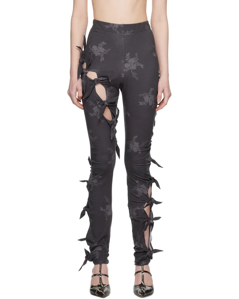 J.KIM Gray Bale Leggings Dark