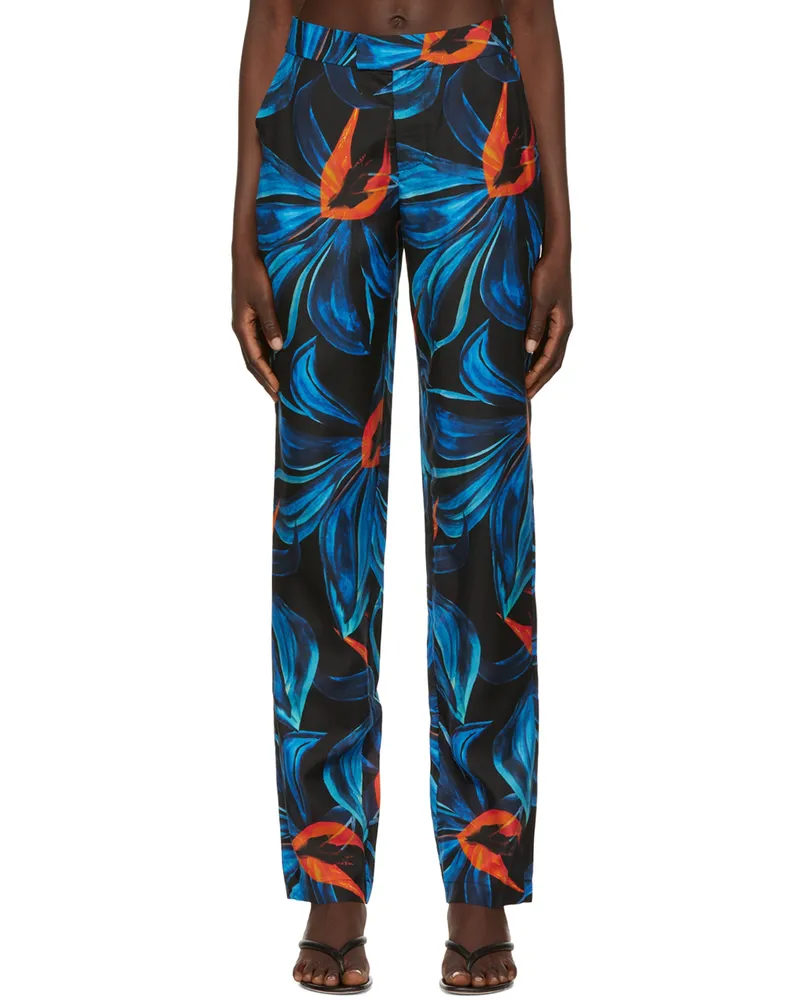 Louisa Ballou Blue Cruise Trousers Night