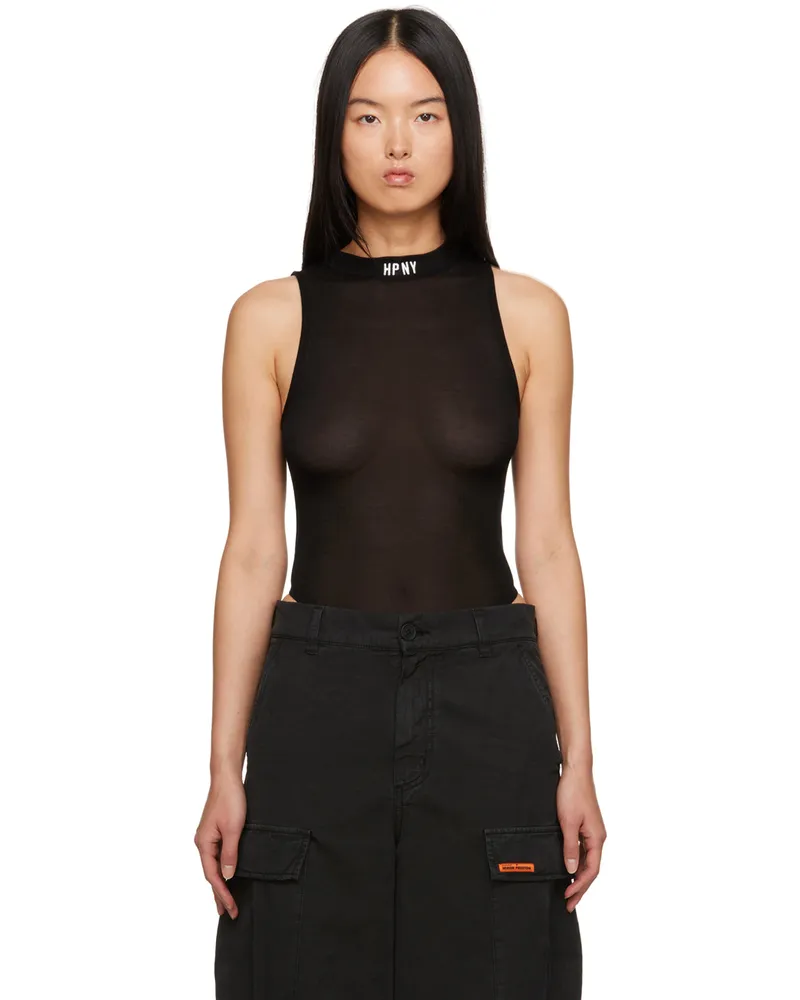 Heron Preston Black 'HPNY' Bodysuit Black