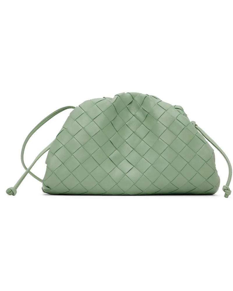 Bottega Veneta Green Mini Pouch Clutch 3403