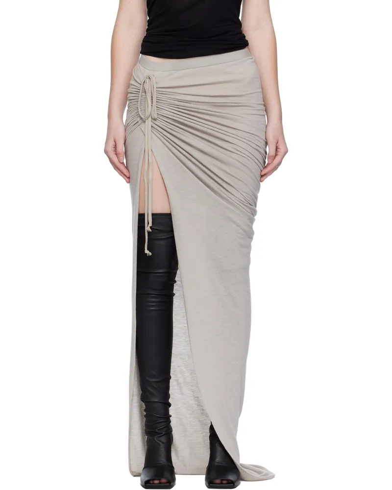 Rick Owens Off-White Concordians Edfu Maxi Skirt 08