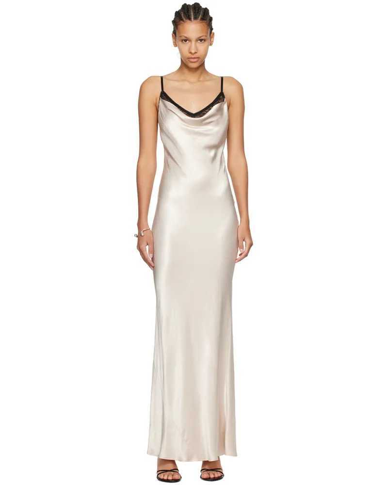 bec & bridge Beige Arabella Maxi Dress Sand