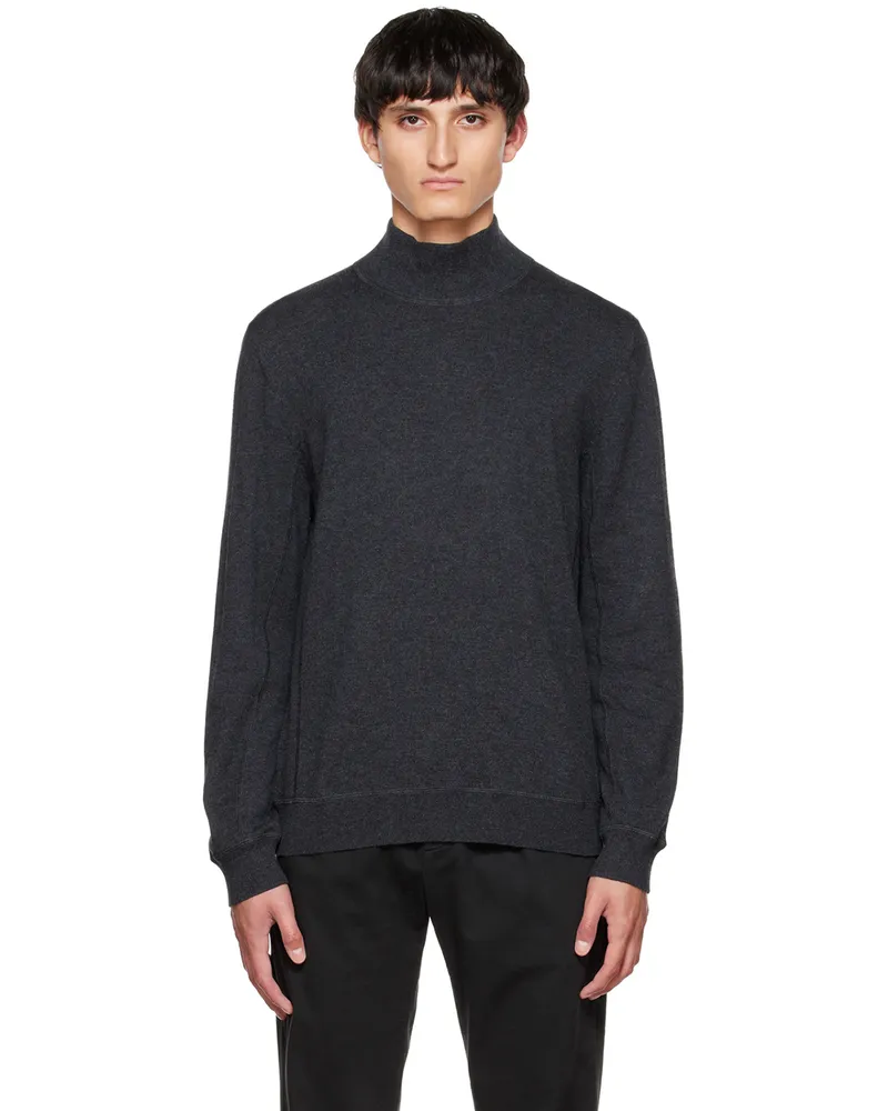 Filippa K Gray Marc Sweater Anthracite