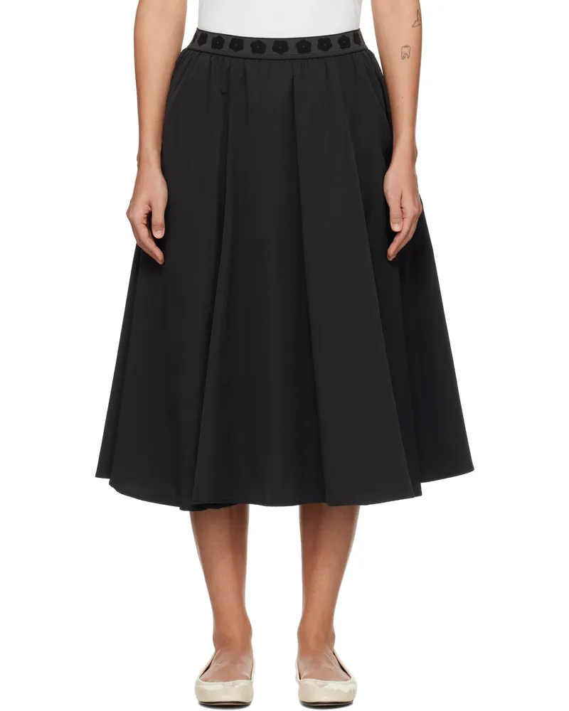 Kenzo Black Kenzo Paris Boke Flower 2.0 Midi Skirt 99