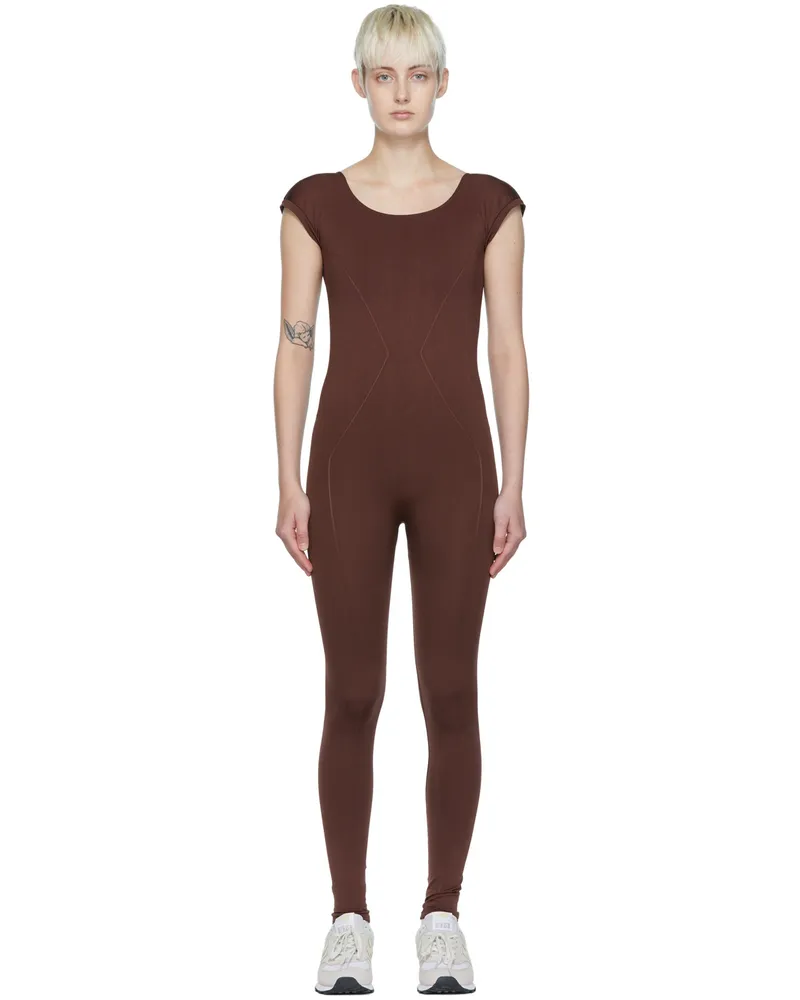 PRISM Brown Enlightened Jumpsuit Maroon