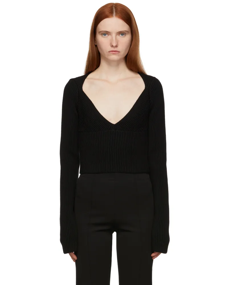 GAUGE81 Black Veile Sweater Black